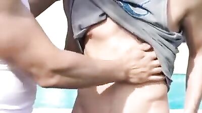 Twinks Outdoor Adventure: Cumming with Daddy in the Wild!