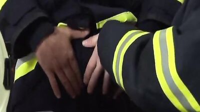 Flames Blazing Back: Hardcore Bareback Action!