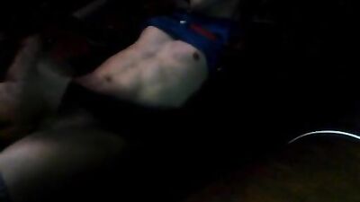 Cut Ab Explosion: Cumshot Handjob Solo