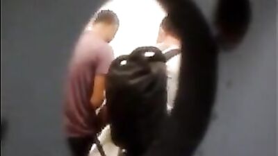 Spied in the Spa: Hardcore Gay Bathroom Action