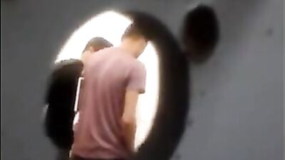 Spied in the Spa: Hardcore Gay Bathroom Action