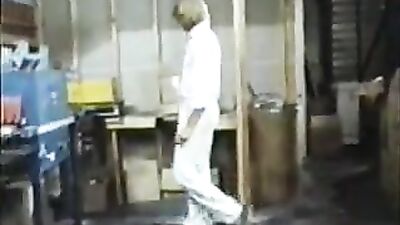 Morgans White Pants Job - The Ultimate Cumshot Experience