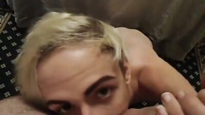 Young Blond Boy Gives Sensual Blowjob in Amateur Porn Video