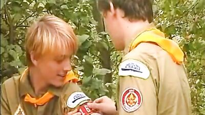 Forest Delights: Scouts Play in Nature Porn
