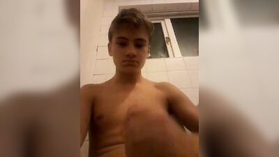 Unhappy But Horny: Gay Web Cam Solo Turned Porn