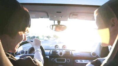 Car F**k - Hot Blond Boys Action!