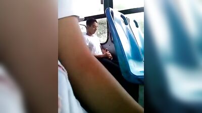 Busy Hands - Public Handjob on Wheels