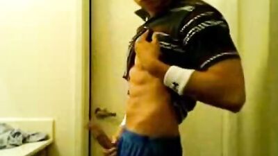 Cocky Stud Wank Show Off: The Ultimate Web-Cam Solo Experience!