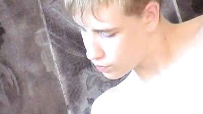 Blond Beast Strokes His Cock and Cums!