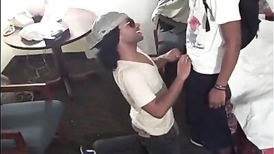 Young straight trade sucked - The new era of black gay porn!