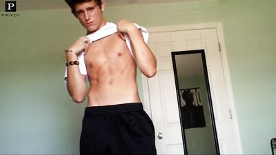 Flexing Frenzy: A solo gay porn video featuring muscular men getting down and dirty!