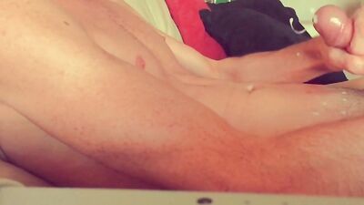 Cum Slomo Explosion: Amateur Blond Boys Cum Shot