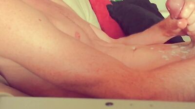 Cum Slomo Explosion: Amateur Blond Boys Cum Shot