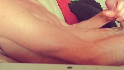 Cum Slomo Explosion: Amateur Blond Boys Cum Shot