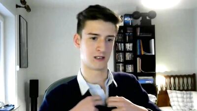 Preppy Cock Pullers Solo Web-Cam Adventure!