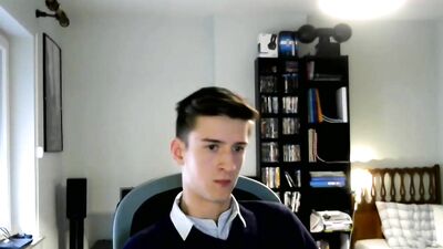 Preppy Cock Pullers Solo Web-Cam Adventure!