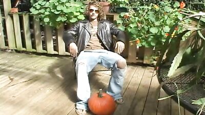 Richies Pumpkin Foot Fetish Handjob Adventure