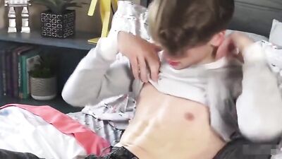 Peachy Desires: Amateur Handjob in the Orchard