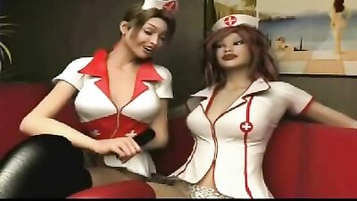 Shemale Nurse 3D: Hardcore Gay Porn Adventure!