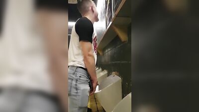 Gay Porn Urinals: Big Amateur Cocks Bisexual Hard