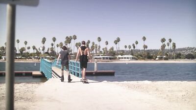 Fucking after skating: Big Cocks Handjob Oral Delights!