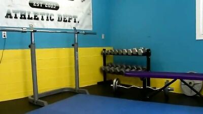 Gay Wrestler Initiation: Twink Body Slams and Plows in Hot Match-up