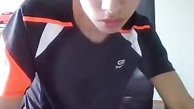 Spanish Cutie Soccer Player: Web-Cam Solo Debut!