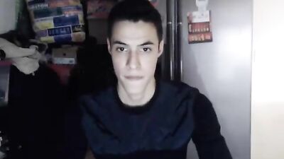 Brazilian Teen with Huge Dick Reveals His Secret on Camera!