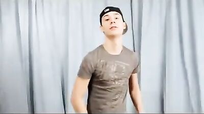 Young Cock Addict Cums on Camera!