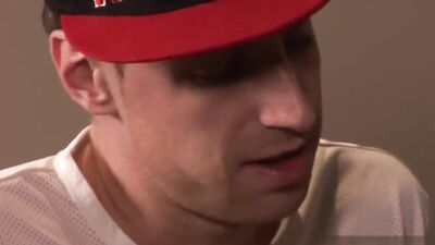 Roommate Returns: Foot Fetish Handjob Oral Punishment!