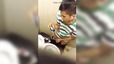 Asian Teen Exposed: Secret Toilet Masturbation - Spy Cam!