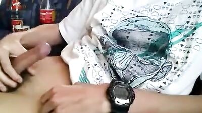 Gay Porn Italian Boy Cums!