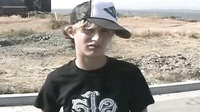 Blonde Skaters Hardcore Outdoor Adventure