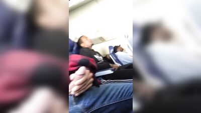 Aeroplane Risky Wank - Hardcore Gay Porn Adventure