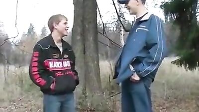Gay Porn Video: Mike18s Hardcore Public Outdoor Adventure!