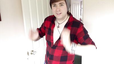 Sk8er Boy Cumshot Revenge: Saggy Ass and Epic Fail!