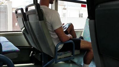 Sexy israeli boy bus ride