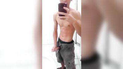 Asian Teen in the Bathroom: Ultimate Web-Cam Experience