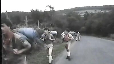 Gangbang Scouts: Double Penetration Action!