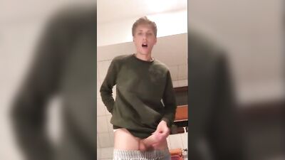 Blond TeenGay Bliss! - Cumming and Jerking to Orgasms Galore!