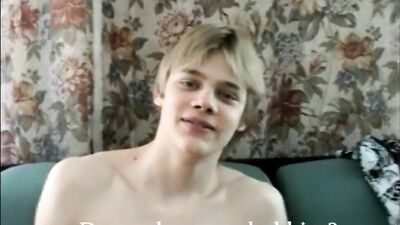 Sexy Smooth Blond Boy - Exploring New Heights