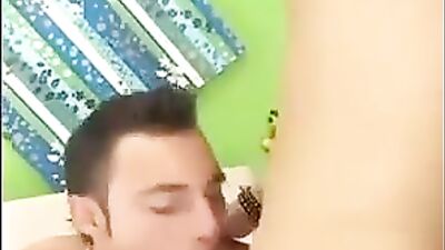 Gay Porn Licking Sperm on Ass - Action Bareback Latino