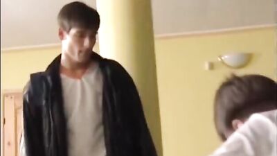 Horny Hostel Boys - Bareback Action Amateur! Enjoy a wild time in this youth hostel with hot guys who are always up for action and bareback sex!