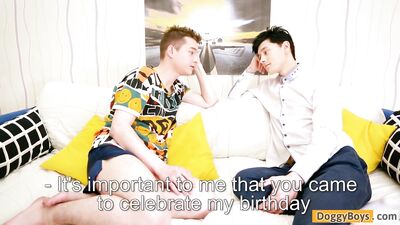 Big Surprise for his Birthday Porn: Action Amateur Bareback Adventure!