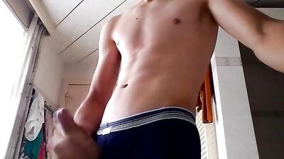 Quick Jerk - Raw and Real: Two Hot Guys in the Bedroom!!
