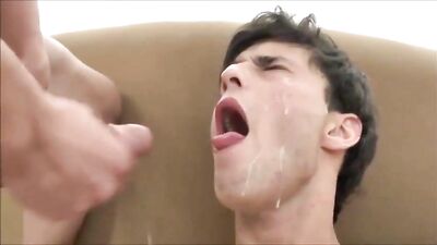 Double Facial Cumshot Frenzy with Loud Bareback Couple