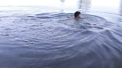 Swim naked by the lake - Gay Outdoor Sex Escapade