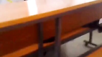 Jo in the Classroom: Cum Shots, Handjobs and Solo Action!