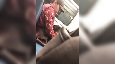 Gay Train Sucking Adventure - Amateur Voyeur Web-Cam