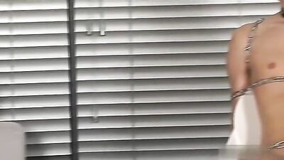 Tied up, Third Cum! Gay Porn Smorgasbord